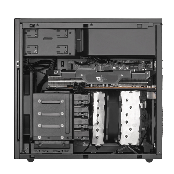 SilverStone CS330 - Tower - mini ITX / micro ATX - SST-CS330B