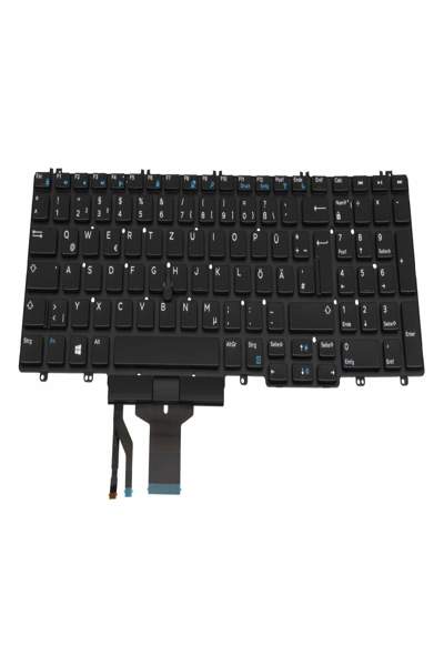 Dell 0GPYGW Tastatur DE deutsch Black Mouse-Stick Keyboard