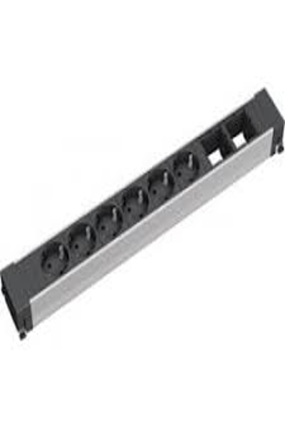 Bachmann CONFERENCE 6x AC-uttag svarta - 909016