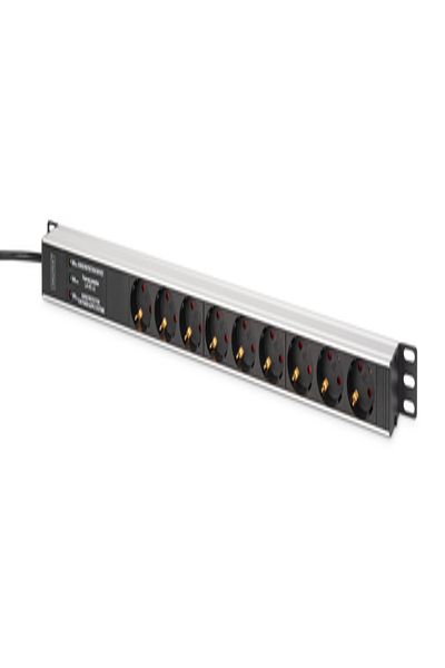 DIGITUS Aluminium PDU Rackmountable Frequency filter 2m