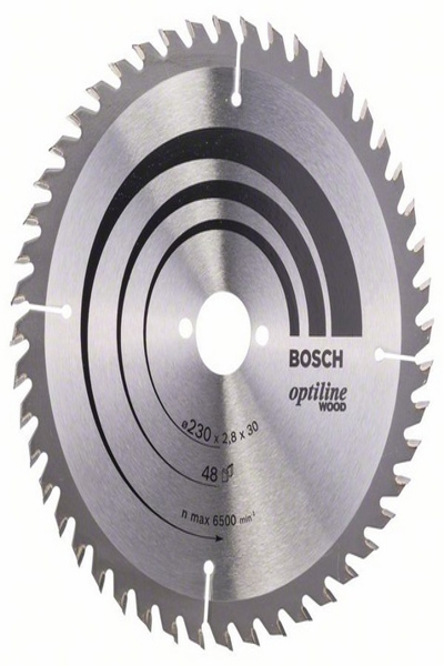Bosch 2 608 640 629 - Wood - 23 cm - 3 cm - 1.8 mm - 2.8 mm - ATB (Alternate Top Bevel)