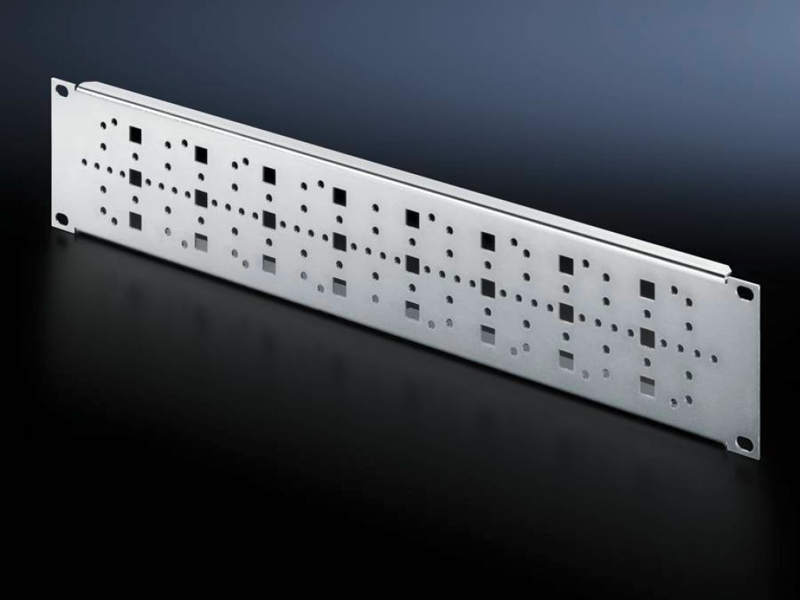 Rittal 19 mounting panel for small units - junction boxes etc. - 2 U - light grey - 7151300
