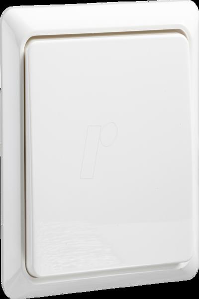 Thermoplastique Schneider 501604, blanc, 10 A, 80 x 80 mm