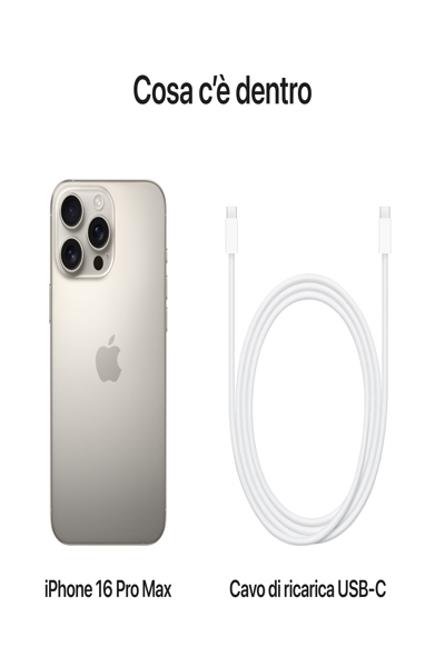 Apple iPhone 16 Pro Max 512GB natural titanium - MYX33QL/A
