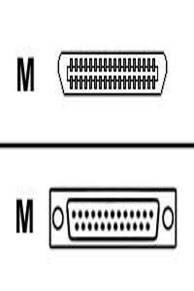 Lexmark Parallel cable - 36 PIN mini-Centronics (M) to DB-25 (M) - 11K4078