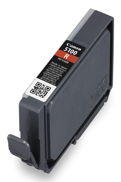 Cartouche d'encre rouge Canon PFI-5100 R