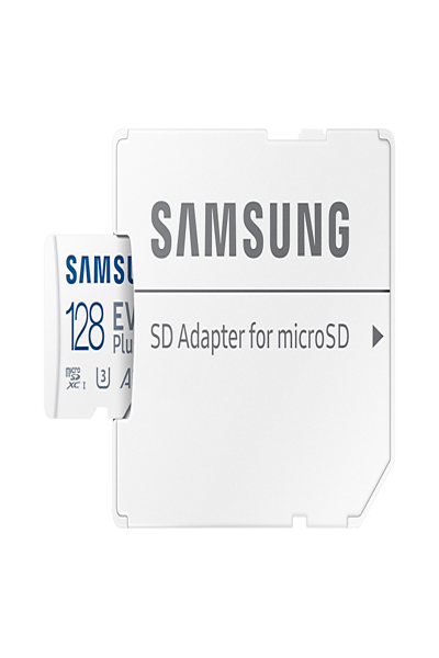 Samsung EVO Plus MB-MC128KA - Flash memory card (microSDXC to SD adapter included) - MB-MC128KA/EU