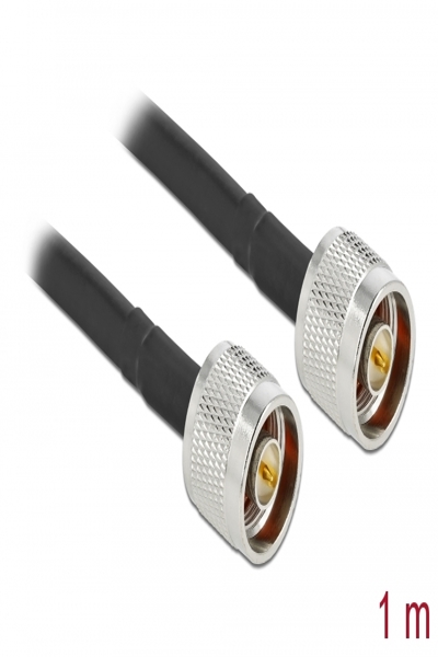Delock Antennkabel - N-kontakt hane till N-kontakt hane - 90453