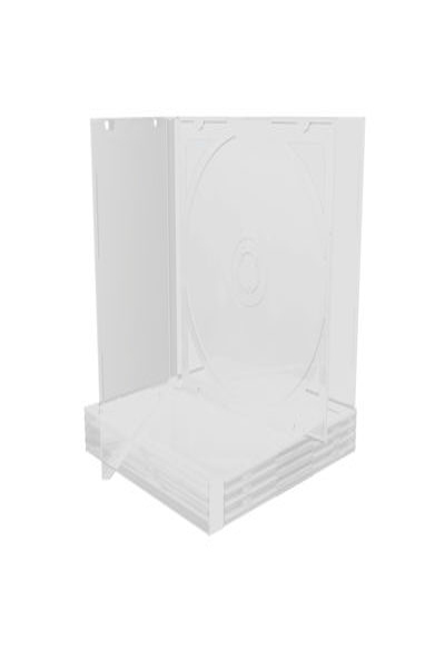 MEDIARANGE BOX23-T transparent jewelcase - BOX23-T
