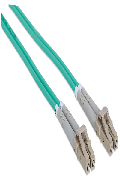 Intellinet Fiber Optic Patch Cable OM3 LC/LC 2m - 750134