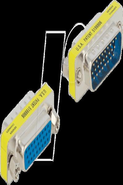 Delock Serial / parallel gender changer - 65111