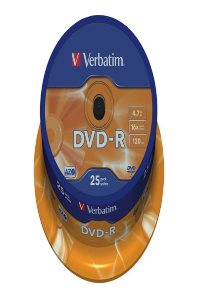 Verbatim 25x DVD-R - 4,7 GB 16x - 43522