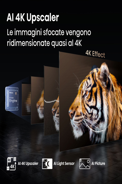 HISENSE 100E7Q PRO 100" 4K QLED SMART TV - 100E7Q PRO