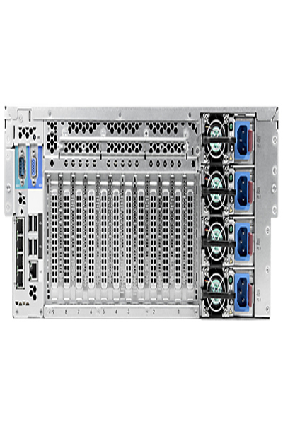 HPE ProLiant DL580 Gen8: E7-4890V2, 128GB DDR3, 1500W Rack Server - 728544-421