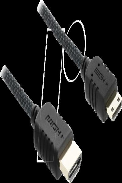 Delock Coaxial High Speed HDMI Cable Plug 8K 60 Hz - Cable - Digital/Display/Video - 81688