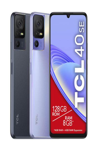 TCL 40 SE 4GB/128GB Purple - Smartphone - Smartphone - 128 GB