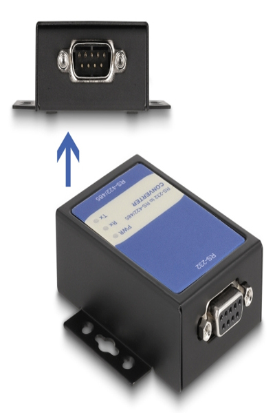 Delock 64265 - Konverter 1 x RS-232 zu 1 RS-422/485 15 kV ESD - 64265