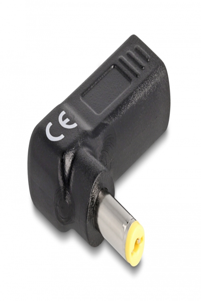 Delock Power adapter - 24 pin USB-C (F) to DC jack 5.5 x 1.7 mm (M) - 60009