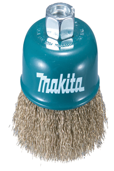 Brosse coupe métallique Makita - pour bois, acier, peinture, rouille, bords de soudure