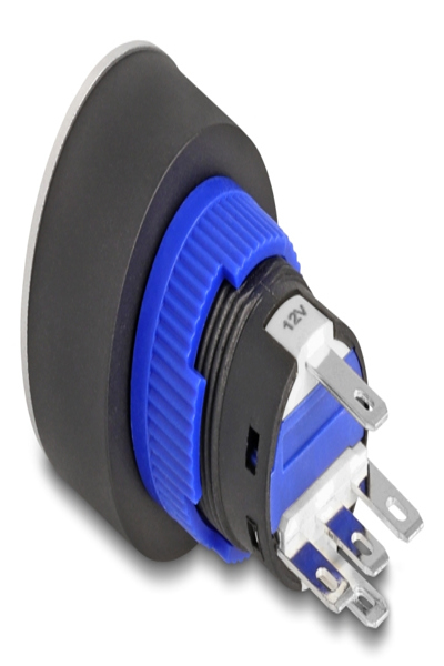 Delock Push Button protruding 22 mm 5 x Solder flat Plastic LED - 22049