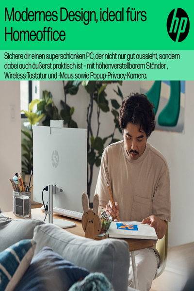 HP ALL-IN-ONE TOUCH PC 24-CR0111NG INTEL N100 FHD - C65Y3EA