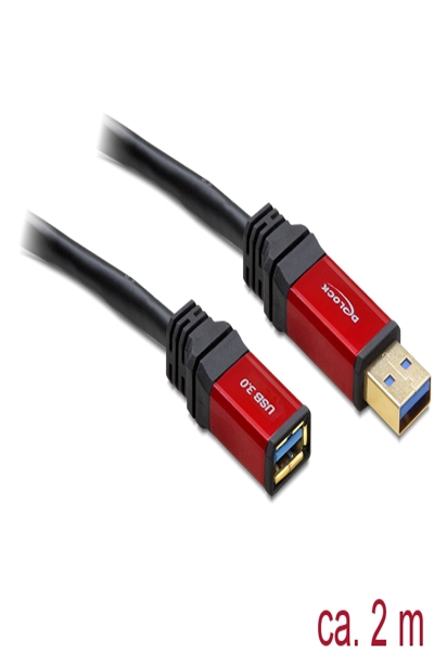 Delock Premium - USB-förlängningskabel - 82753