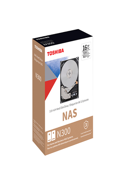 Toshiba N300 NAS - Hard drive - HDWG480EZSTA