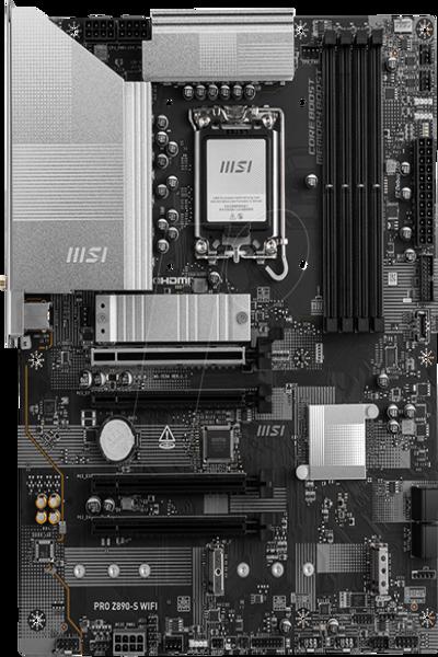 MSI PRO Z890-S WIFI-moderkort - 7E54-001R