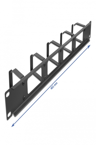 Delock Rack-kabelhanteringspanel - 66659