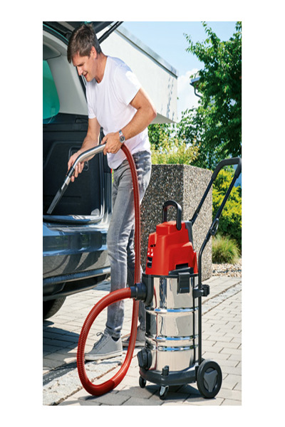 Aspirateur-tambour Einhell TE-VC 36/30 Li S-Solo - Sec et humide - 30 L - 76 dB