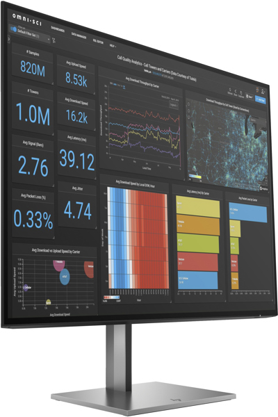 HP Z27q G3 QHD - 68.6 cm (27") - 2566 x 1440 pixels - Quad HD - LED - 5 ms - Silver - 1C4Z7AA