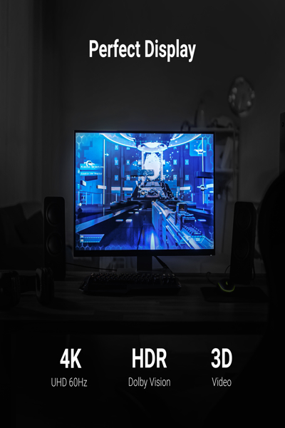 StreamPlay HDMI cable - 300 cm - 18 Gbps - 4K UHD - HDGC02