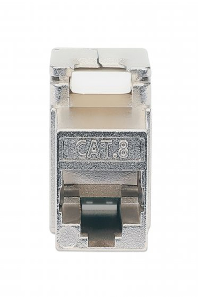 Intellinet Cat8.1 40G skärmad verktygslös Keystone-jack - 771887