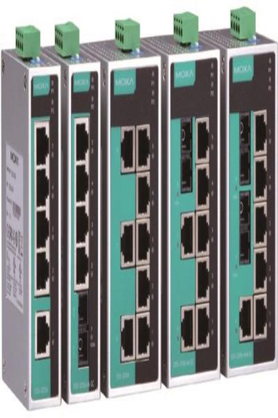 Moxa EDS-205A - Unmanaged - Full duplex - EDS-205A