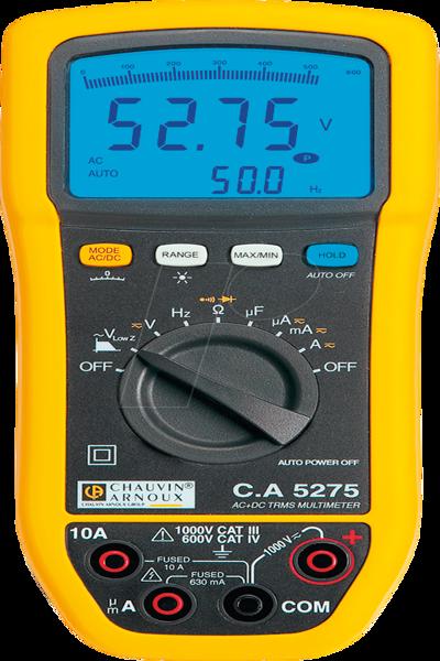 Chauvin Arnoux Digitalmultimeter C.A5275