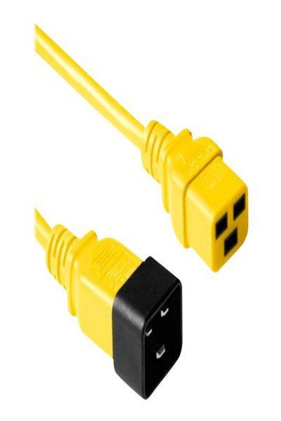 Rallonge d'alimentation ACT - IEC 60320 C20 vers IEC 60320 C19