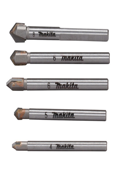 MAKITA E-25410 GLASS/TILE DRILL BIT SET 5 PCS