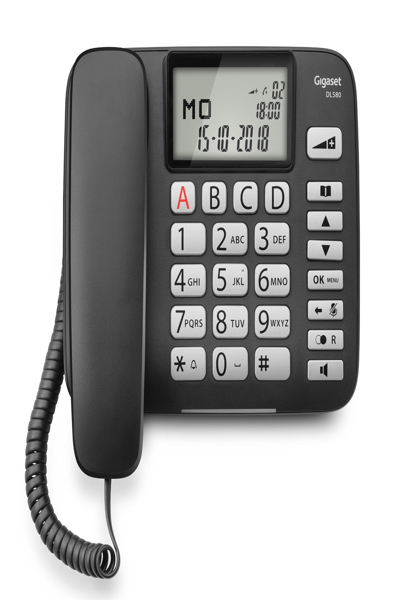 Gigaset DL580 Corded Phone - S30350-S216-B101