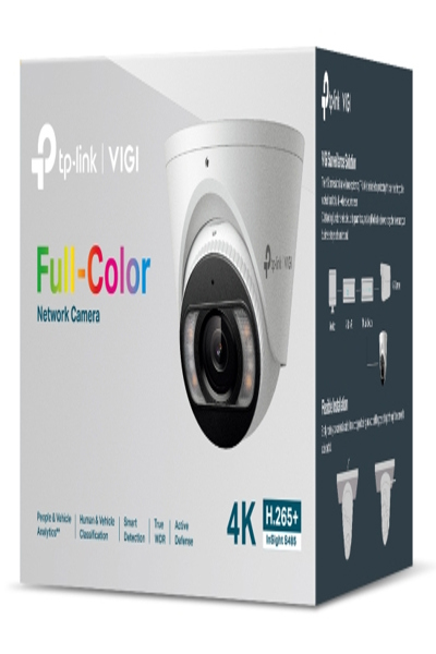 Caméra réseau couleur tourelle TP-LINK VIGI 8 Mpx