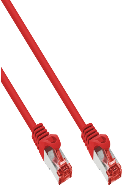 Câble de raccordement en ligne S/FTP PiMF Cat.6 250 MHz PVC cuivre rouge 40 m