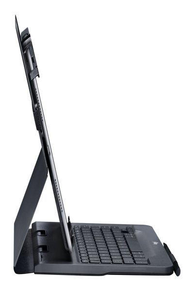 Logitech Universal Folio with integrated keyboard for 9-10" tablets - Danish - Any brand - iPad Air 2 iPad Air iPad 2 iPad 3 iPad 4 Samsung Galaxy TabÃ‚Â® A-9.7 in Samsung Galaxy Tab S-10.5... - Black - 24.6 cm (9.7") - Bluetooth - Power - 920-008340