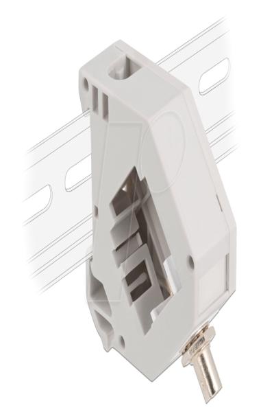 Delock Keystone-jack DIN-skenemonteringsadapter - 87196