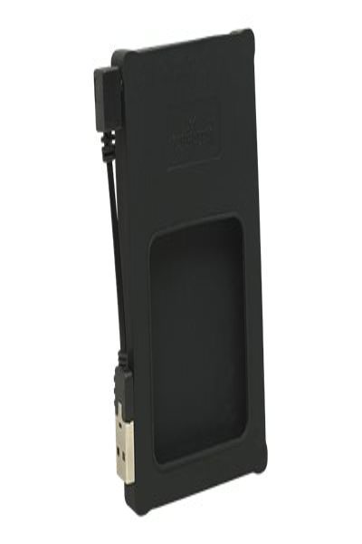 Manhattan Drive Enclosure - 2.5" - USB-A - 480 Mbps (USB 2.0) - SATA - Black - Silicone - Hi-Speed USB - Windows or Mac - Three Year Warranty - Blister - HDD enclosure - 2.5" - Serial ATA - 0.29 Gbit/s - Hot-swap - Black - 130103