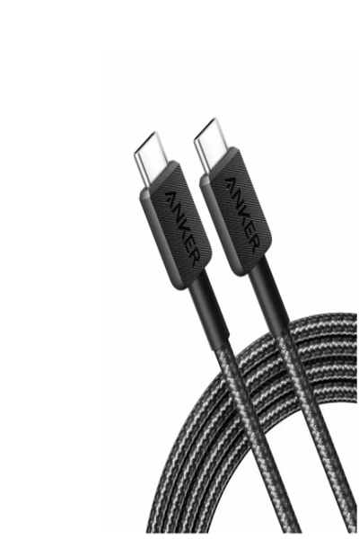 Anker A81D5H11 0.9m USB-C Cable Black