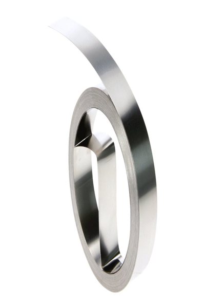 Dymo 12mm Non Adhesive Stainless Steel Tape - Stainless steel - Stainless steel - China - 6.4 m - 10 pc(s) - 55 mm