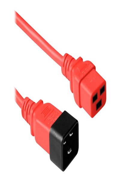Rallonge d'alimentation ACT - IEC 60320 C20 vers IEC 60320 C19