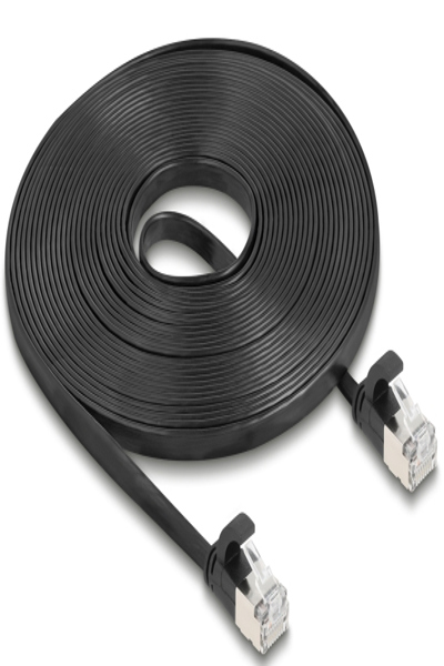 Delock 81168 Cat6a U/FTP 7.5m Black - 81168