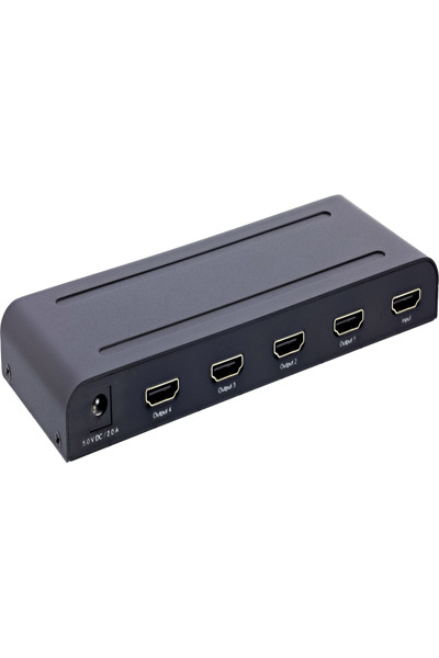 Répartiteur/distributeur HDMI en ligne - 4 voies - compatible 4K2K@60Hz
