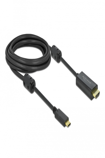 Delock Video-/ljudkabel - 24-stifts USB-C-hane till HDMI-hane - 85971