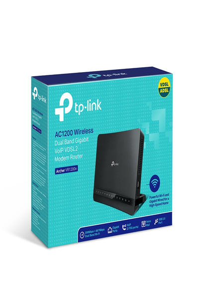 TP-LINK ARCHER VR1200V AC1200 DUAL-BAND Wi-Fi modem Router WLAN
